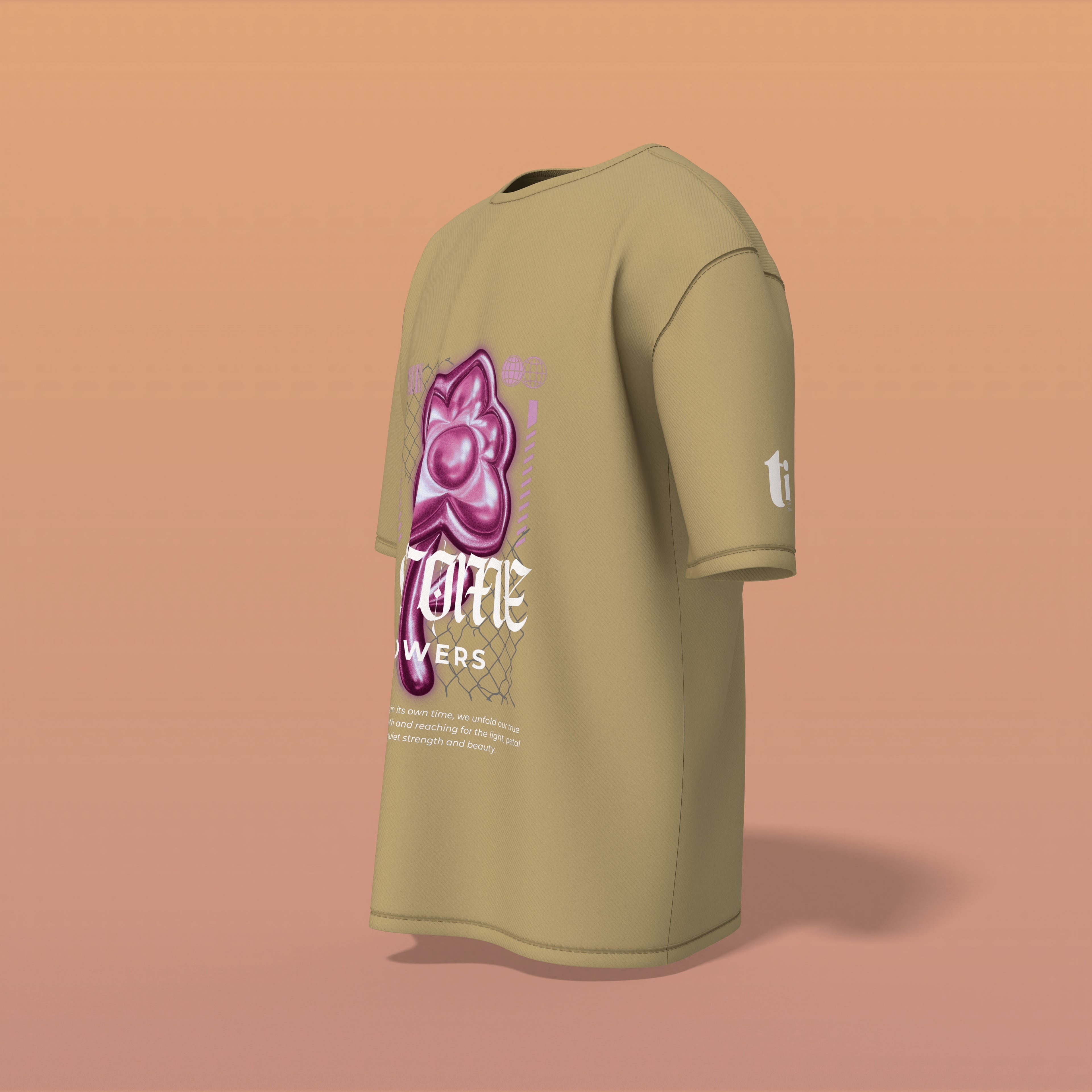 Neon Bloom Tee