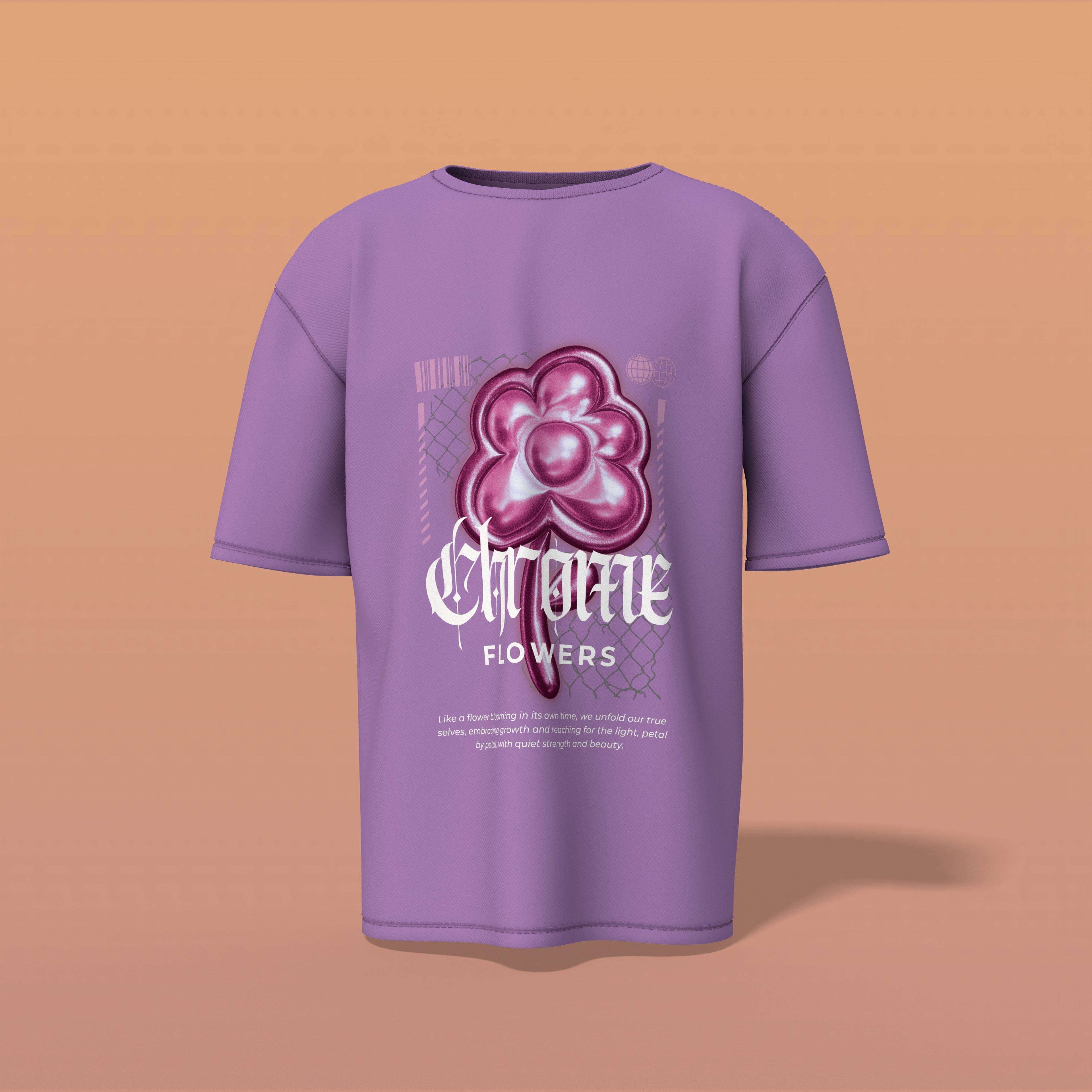 Neon Bloom Tee