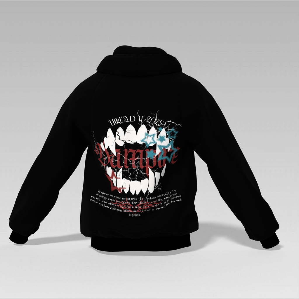 Nocturnal Reign Vampire Hoodie