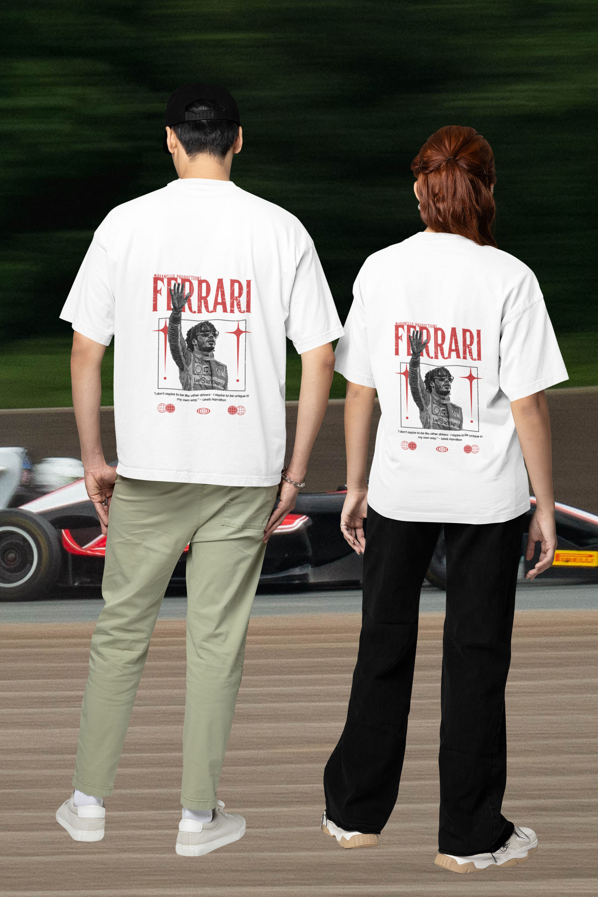 44 The Lewis Hamilton Scuderia Spirit Tee