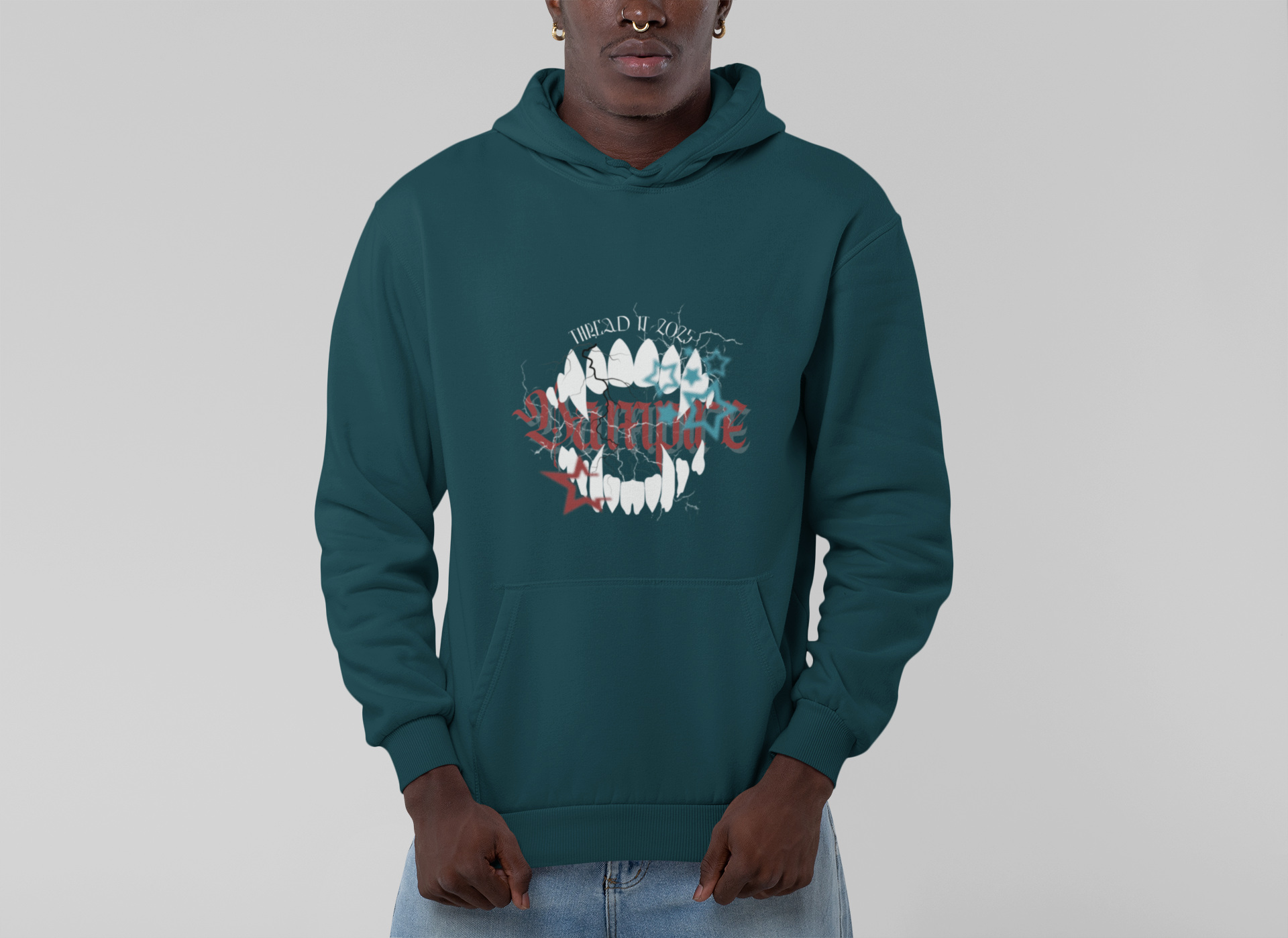 Nocturnal Reign Vampire Hoodie