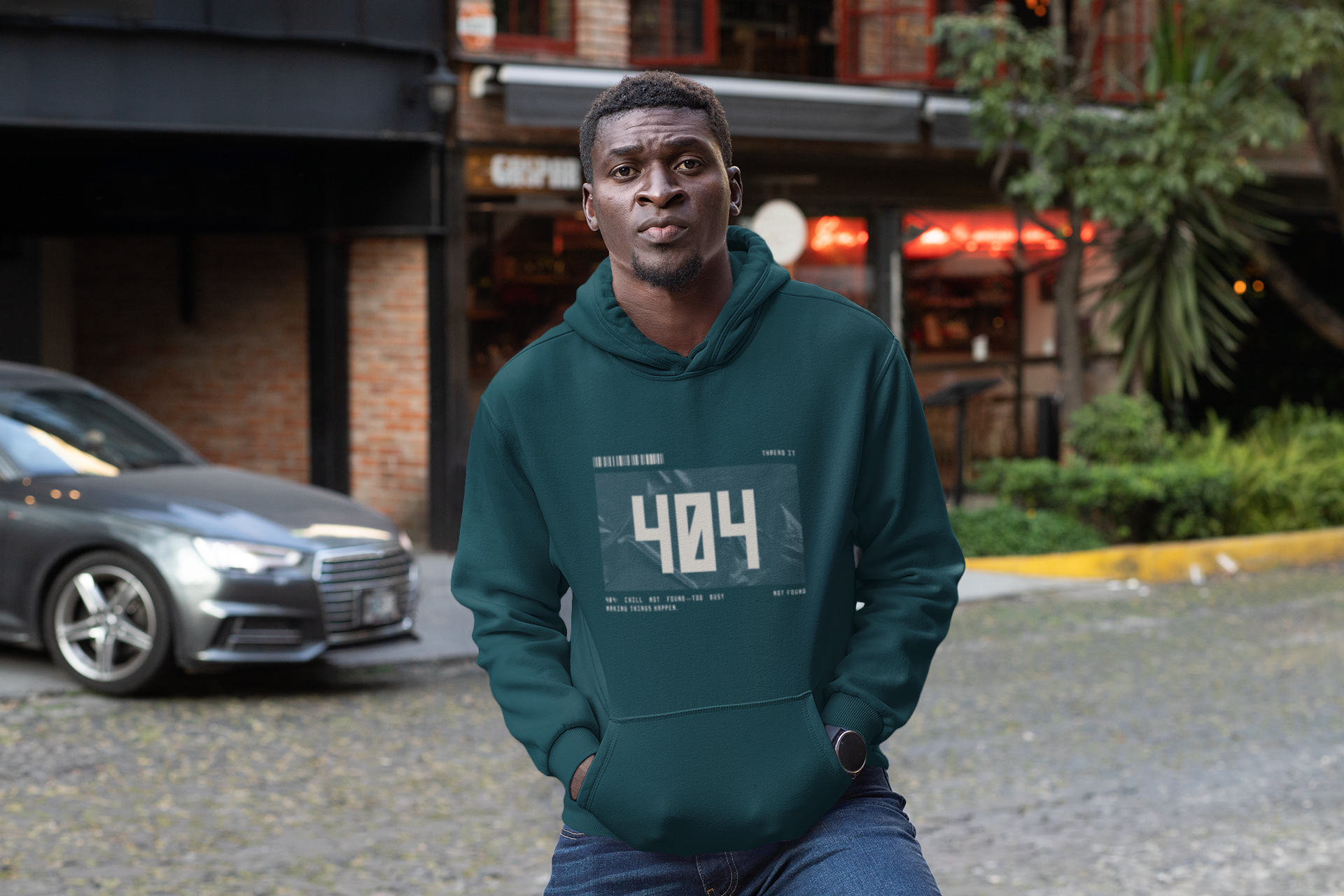 Glitch Reality Hoodie
