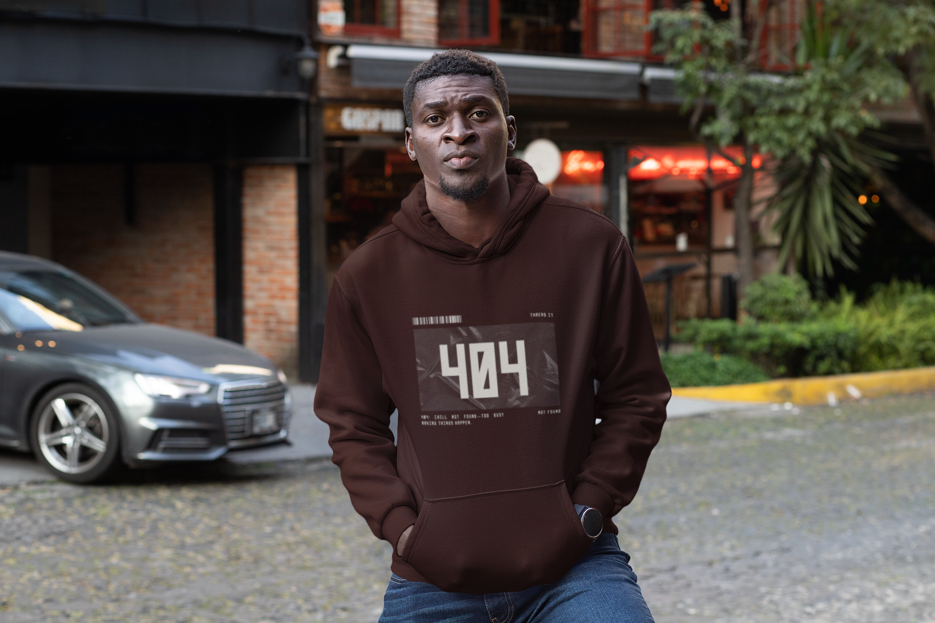 Glitch Reality Hoodie