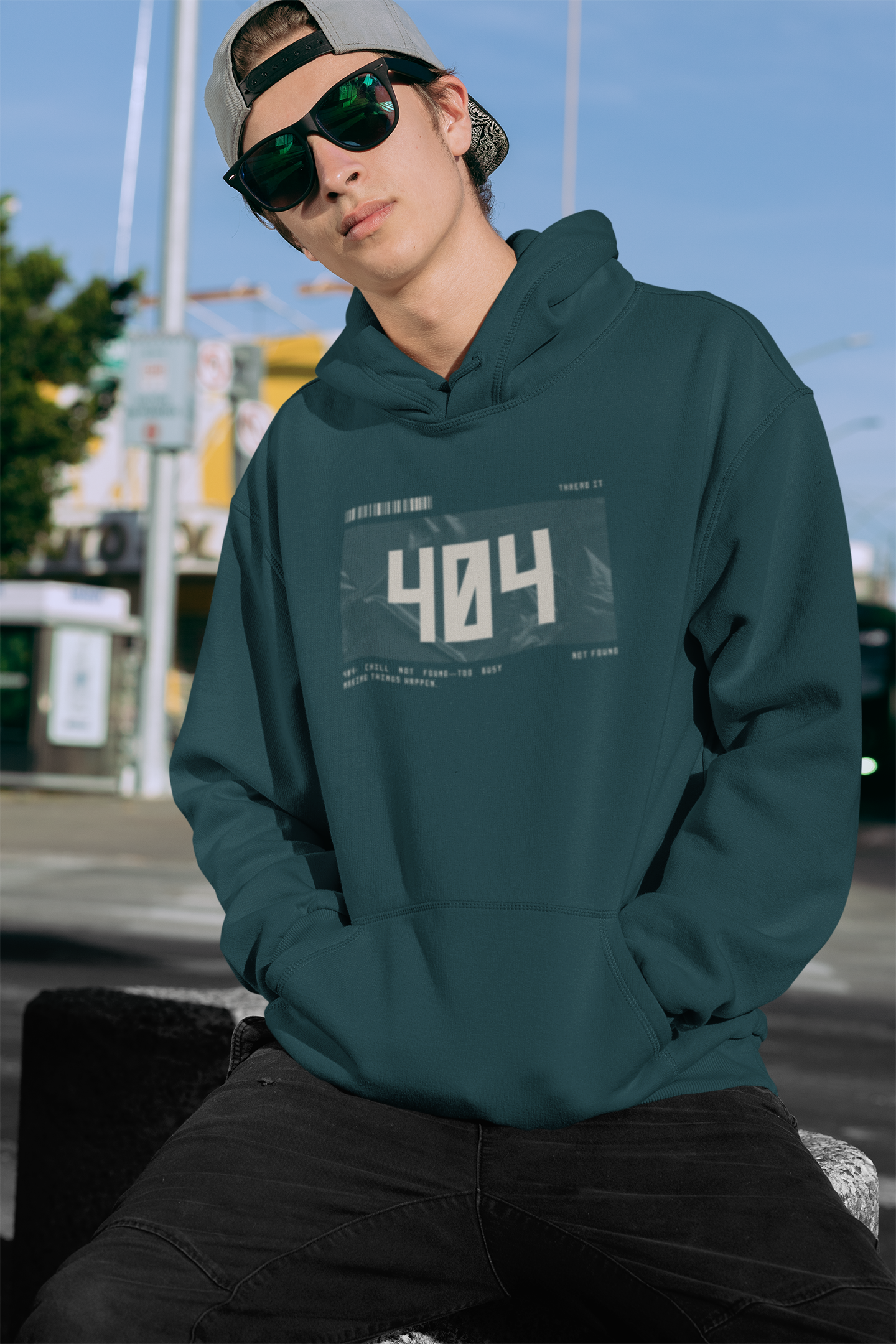 Glitch Reality Hoodie