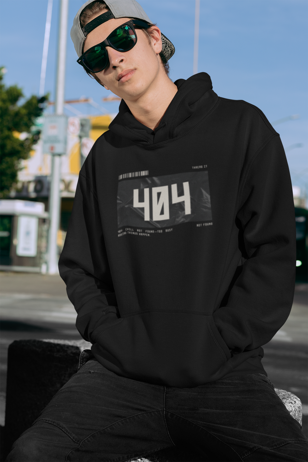 Glitch Reality Hoodie