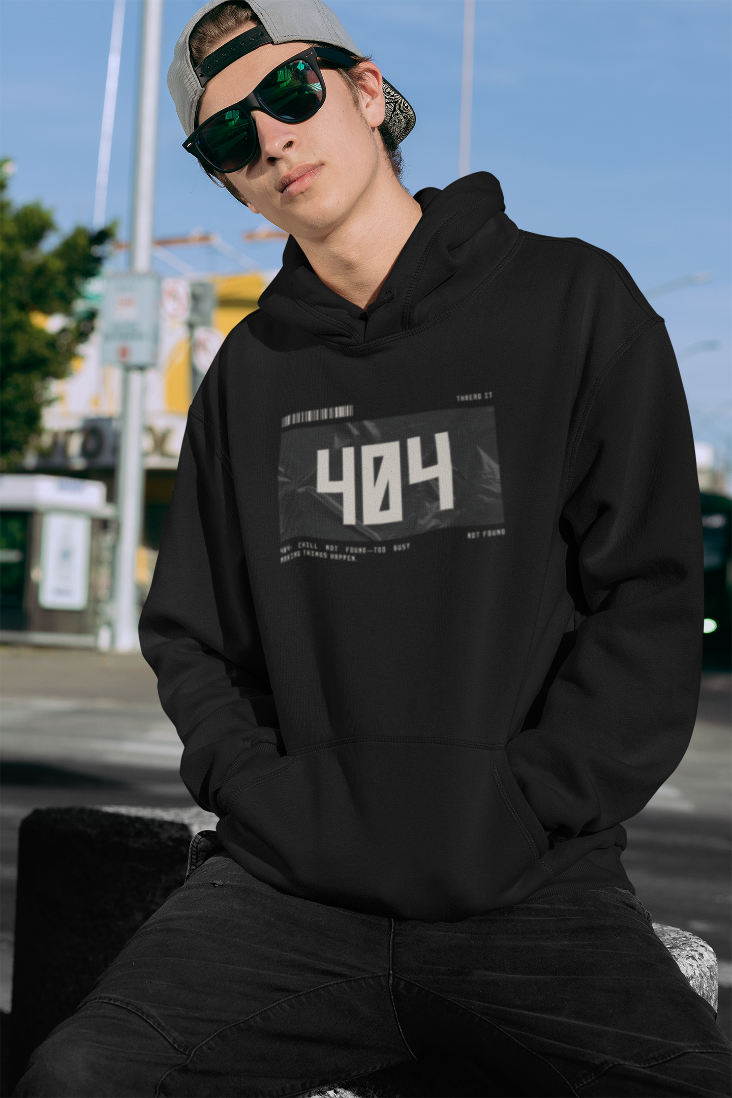 Glitch Reality Hoodie