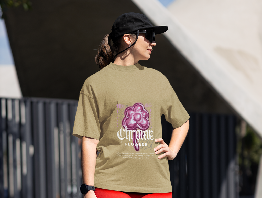 Neon Bloom Tee