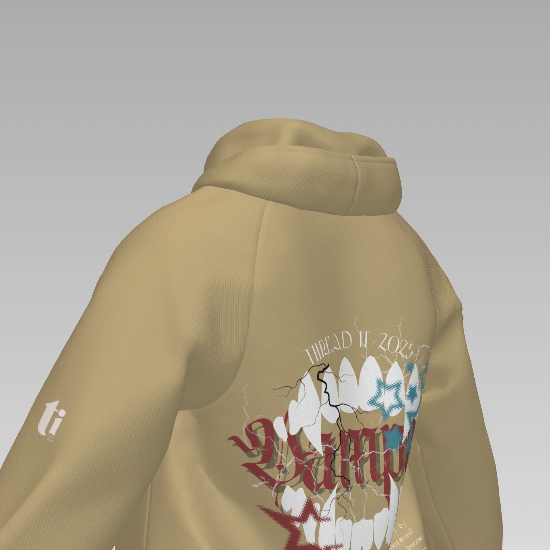 Nocturnal Reign Vampire Hoodie