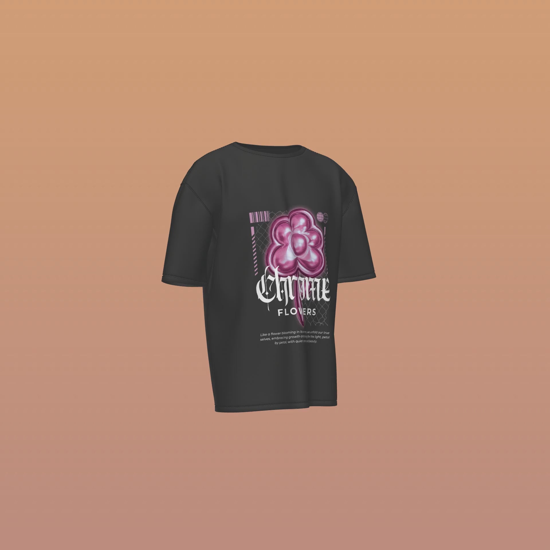 Neon Bloom Tee