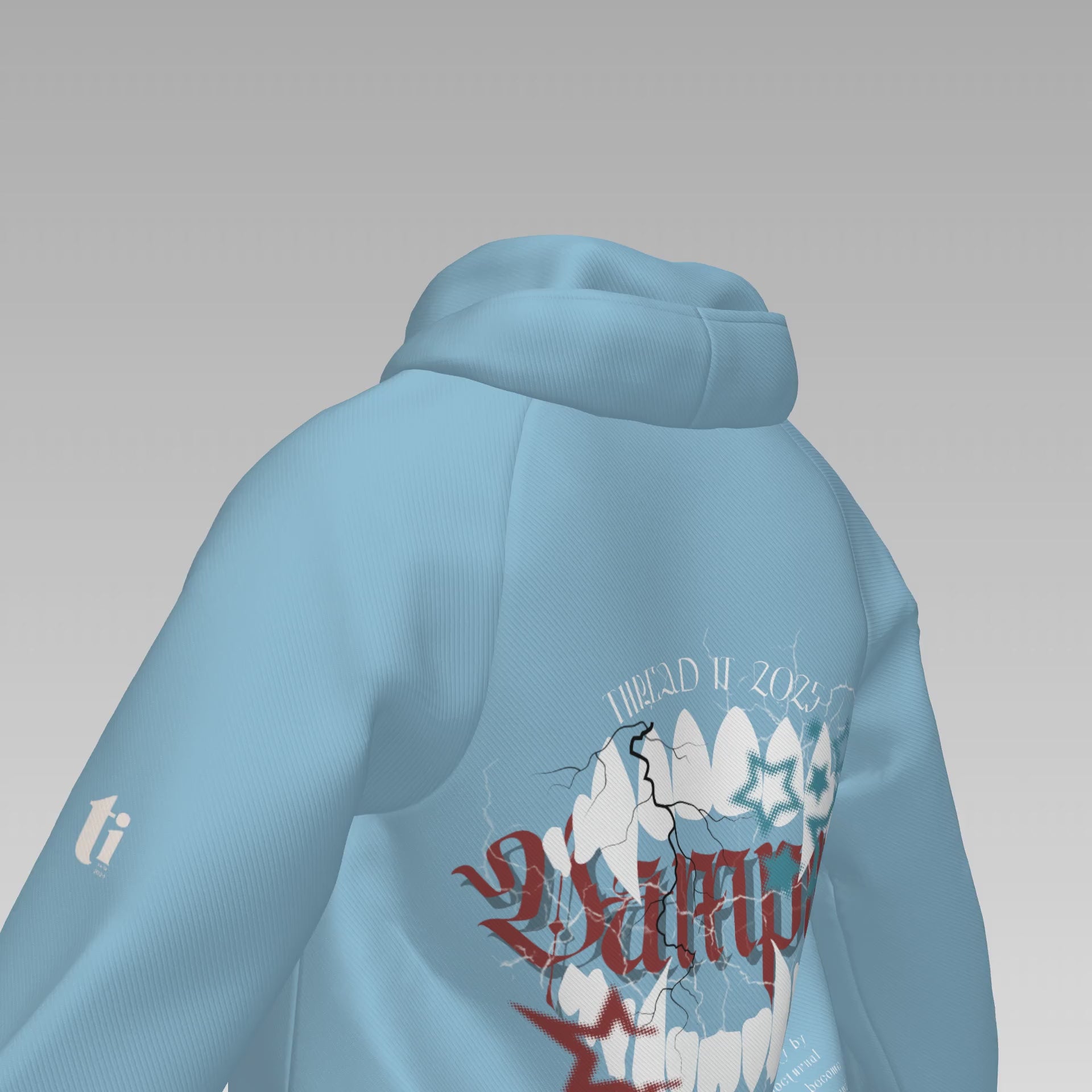 Nocturnal Reign Vampire Hoodie