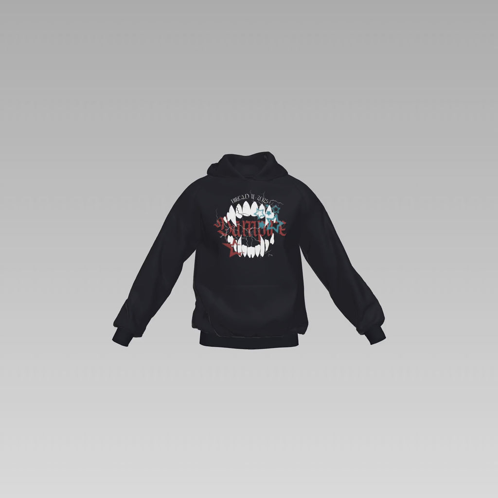Nocturnal Reign Vampire Hoodie