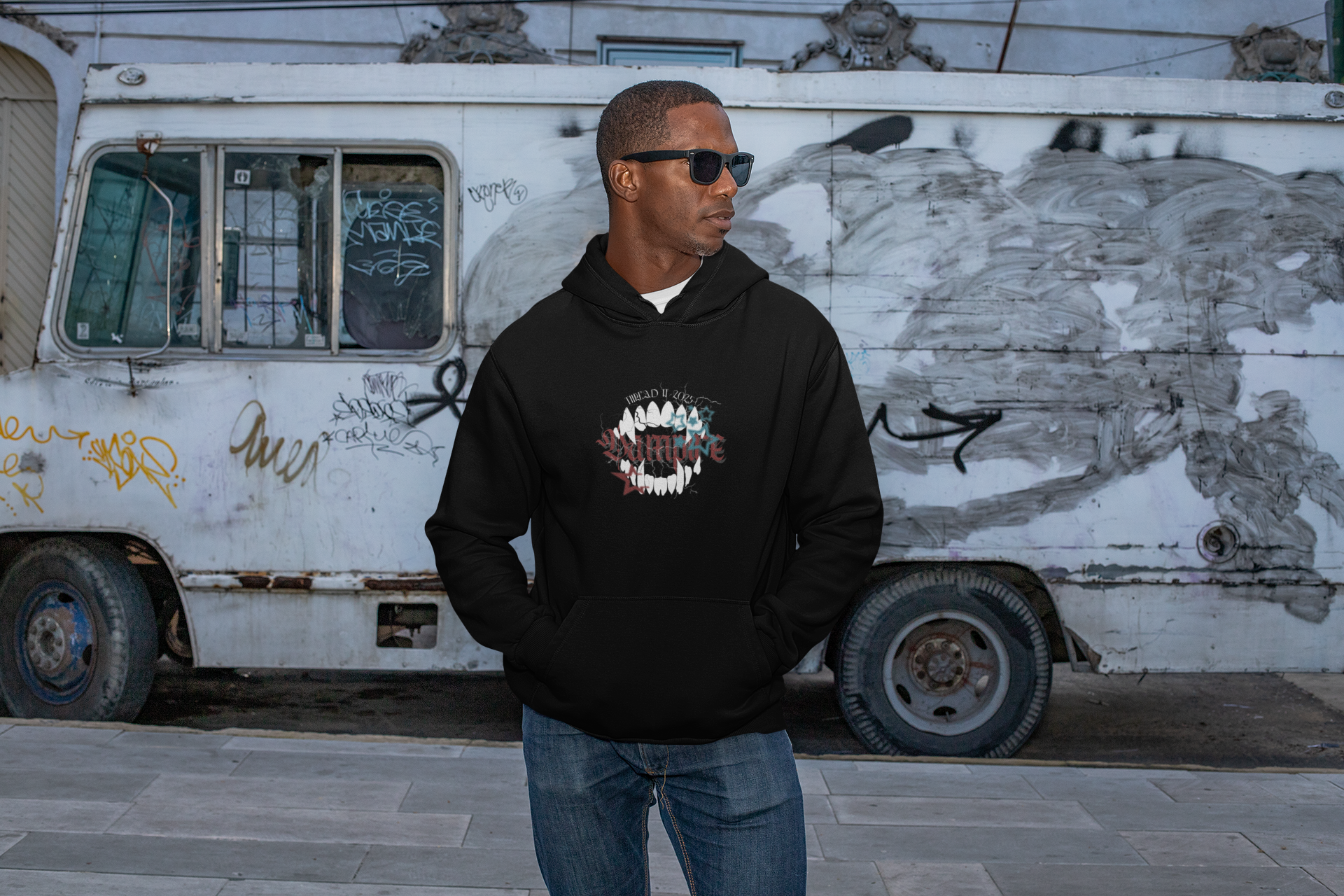 Nocturnal Reign Vampire Hoodie