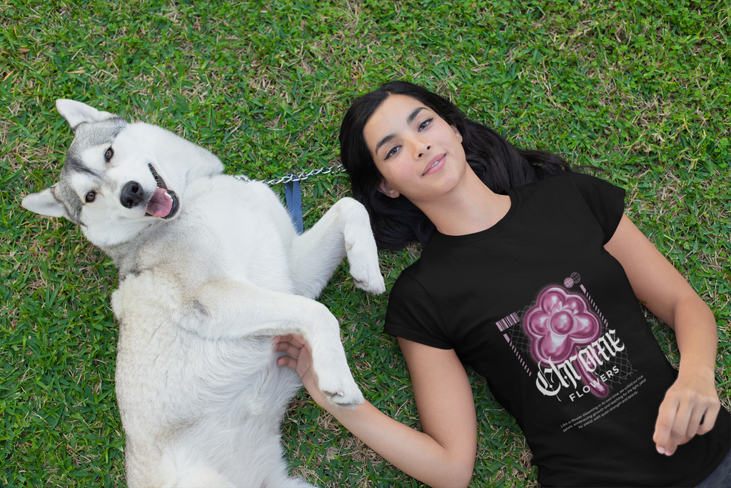 Neon Bloom Tee